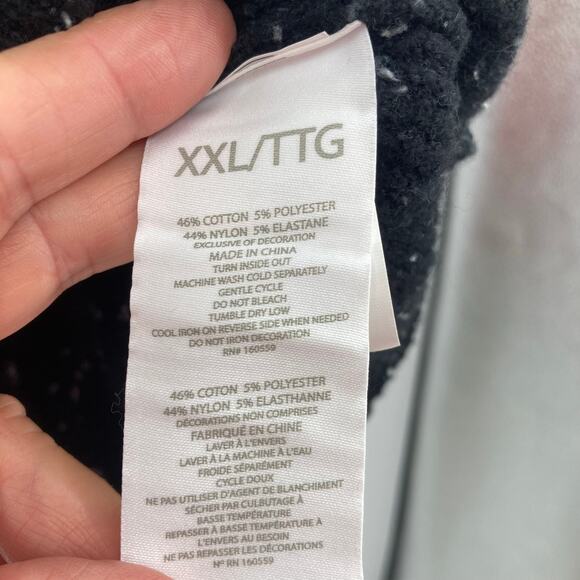 Wear by Erin Andrew’s New Orleans Saints Ribbed Knit Slub Sweater Women’s 2XL - Picture 8 of 11